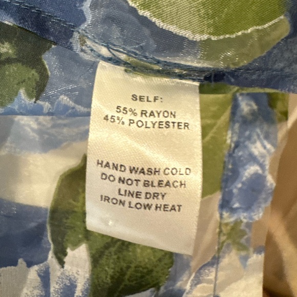 Floral Trench Coat, Anthropologie - If By Sea, Size Large - Picture 15 of 15